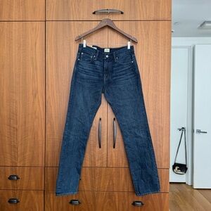 NWT J. Crew Blue Straight Jeans with Natural Fade